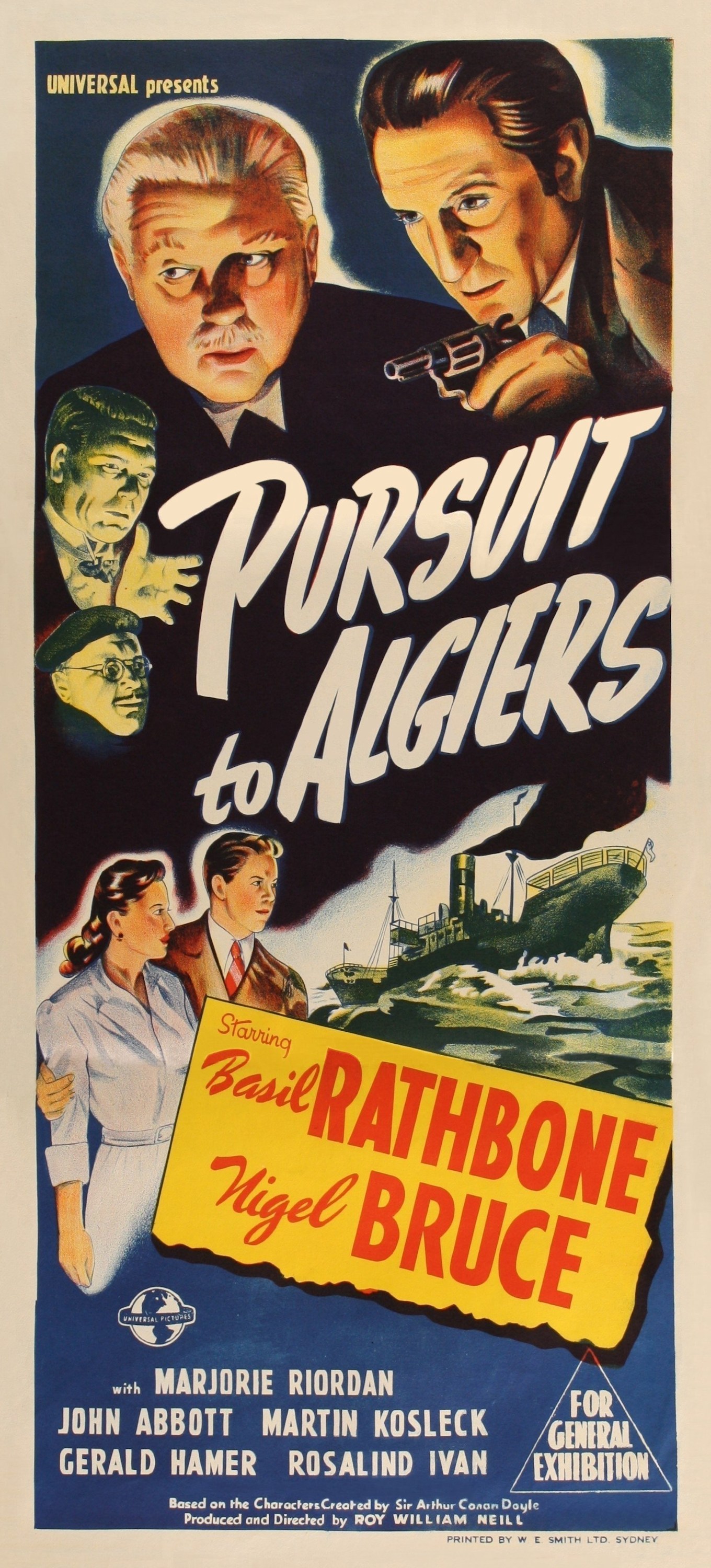 Basil Rathbone: Master of Stage and Screen - Pursuit to Algiers